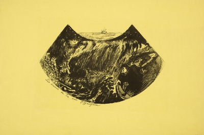 Dramas of the Sea - Descent into the Maelstrom by Paul Gauguin
